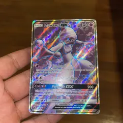 Pokemon TCG Mewtwo GX (Full Art) Shining Legends 72/73 Holo Full Art - Image 1