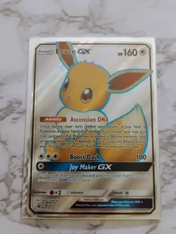 EEVEE GX 2020 POKEMON SUN & MOON PROMOS FULL ART #SM242 - Image 1