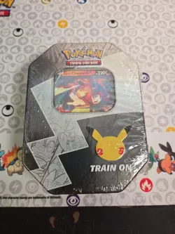 Pokemon - 25th Anniversary Celebrations Tin Lance's Charizard V SEALED 820650809880 - Image 1