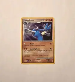 Pokemon Lucario 3/11 Holo Rare DP Trainer Kit MP - Image 1
