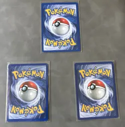 Pokemon 1999 Fossil Base Set Articuno, Zapdos And Moltres Holo Vintage Lot - Image 2