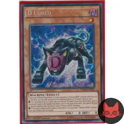 Yugioh D Cubed DESO-EN007 Secret Rare 1st Edition NM - Image 1