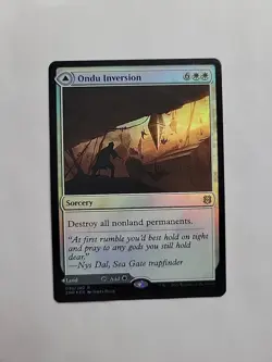 MTG - Ondu Inversion Zendikar Rising Foil Rare #030 - Image 1