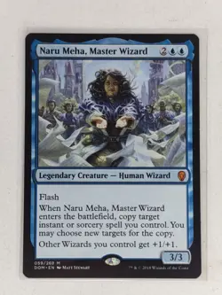 Naru Meha, Master Wizard - Dominaria (DOM) MTG Magic the Gathering - NM+ - Image 1