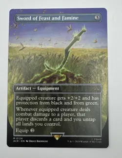 MTG Sword of Feast and Famine (Borderless): Assassin's Creed Regular - Image 1