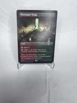Thornspire Verge (Borderless) - Duskmourn: House of Horror (DSK) - Image 1