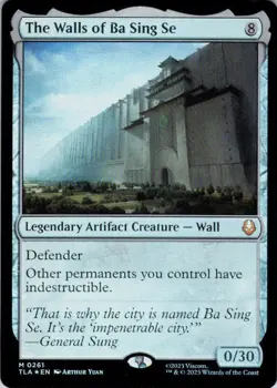 MTG The Walls of Ba Sing Se (261) | NM Foil | Avatar: The Last Airbender {TLA} - Image 2