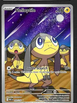 Pokemon TCG - Mega Evolutions - Helioptile Illustration Rare - 143/132 - Image 1