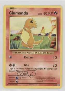 Charmander German Pokemon XY Evolutions 20th Anniversary #9 - Image 1
