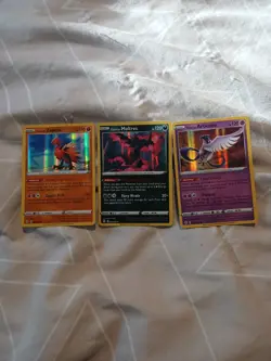 (3) Evolving Skies Rare Holos Power Birds NM/LP English Articuno Zapdos Moltres - Image 1