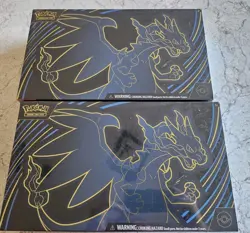 Pokemon Phantasmal Flames Mega Charizard EX UPC Ultra Premium Box 2 Pack Lot NEW - Image 1