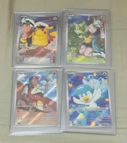 Pokemon Chinese Horizon Captain pikachu Starter Set of 4 exclusive NM - Image 3