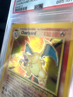 Charizard #4 2000 Pokemon Base Set 2 Holo Rare Card - PSA 7 (NM) - Image 4