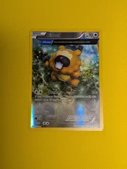 Bidoof 117/160 - XY Primal Clash - Reverse Holo - Pokemon Card - NM/Mint - Image 1