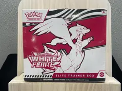 Pokemon TCG White Flare Elite Trainer Box Factory Sealed In Hand See Description - Image 1