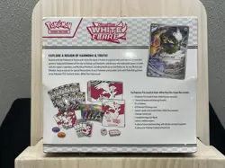 Pokemon TCG White Flare Elite Trainer Box Factory Sealed In Hand See Description - Image 2