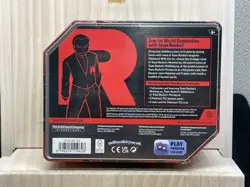 Pokemon TCG: Team Rocket Tin Nidoking ex Destined Rivals Factory Sealed In Hand - Image 2