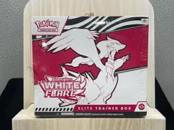 Pokemon TCG White Flare Elite Trainer Box Factory Sealed In Hand See Description - Image 1