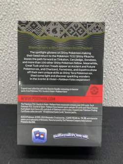 Pokemon Scarlet & Violet Paldean Fates Booster Bundle Box - Image 2