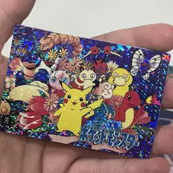 Pokemon Pocket Monsters Vending Prism Holo Foil Rare Card LOT Pikachu Mew MORE - Image 2