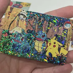 Pokemon Pocket Monsters Vending Prism Holo Foil Rare Card LOT Pikachu Mew MORE - Image 3