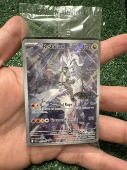N’s Reshiram 167/159 Journey Together Stamped Pokemon Sealed Promo Card - Image 1