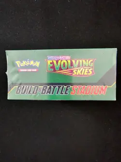 Pokemon TCG Sword & Shield- Evolving Skies Build & Battle Stadium 820650809781 - Image 2