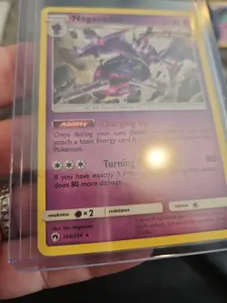 Pokemon Card - Naganadel- Non-Holo Deck Exclusive (108/214) SM Lost Thunder NM/M - Image 2