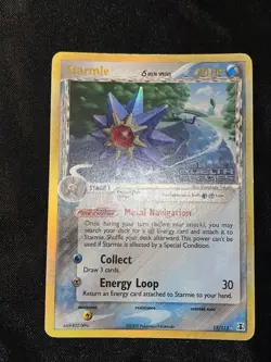 Starmie 15/113 Stamped EX Delta Species Pokemon Card TCG Reverse Holo Rare LP - Image 2