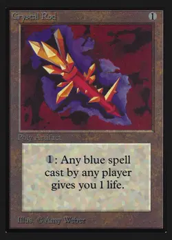 Crystal Rod Collectors' Edition NM CARD ABUGames - Image 1