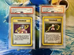 2000 Pokemon Gym Challenge Giovanni, Sabrina, Koga, Blaine Holo 1st Ed. PSA 10! - Image 3
