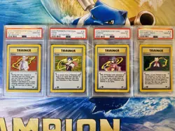 2000 Pokemon Gym Challenge Giovanni, Sabrina, Koga, Blaine Holo 1st Ed. PSA 10! - Image 5