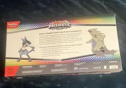 Pokemon TCG Prismatic Evolutions Lucario Ex Tyranitar Ex Premium Collection New - Image 3