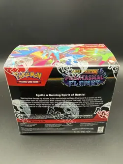 Pokemon TCG Mega Evolution Phantasmal Flames Booster Box 36 Packs Factory Sealed - Image 2