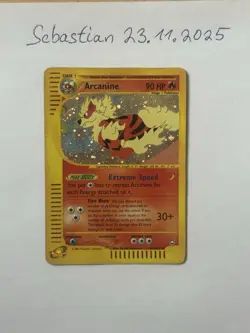 Arcanine/Arkani HOLO H2/H32 Aquapolis Pokemon TCG - Image 1