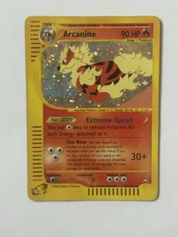 Arcanine/Arkani HOLO H2/H32 Aquapolis Pokemon TCG - Image 2