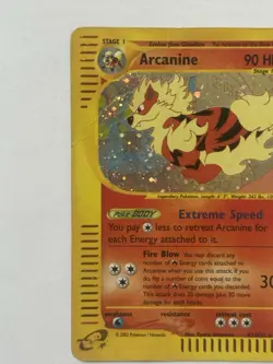 Arcanine/Arkani HOLO H2/H32 Aquapolis Pokemon TCG - Image 3