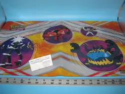 2017 Pokemon Ultra Beasts GX Premium Playmat TCG Xurkitree Buzzwole Guzzlord+ - Image 1