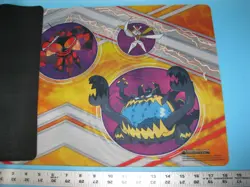 2017 Pokemon Ultra Beasts GX Premium Playmat TCG Xurkitree Buzzwole Guzzlord+ - Image 3