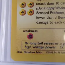 Raichu 29/62 Mint Fossil Non Holo Pokemon TCG Trading Card Sleaved Since 1999 - Image 4