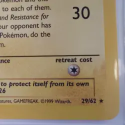 Raichu 29/62 Mint Fossil Non Holo Pokemon TCG Trading Card Sleaved Since 1999 - Image 5