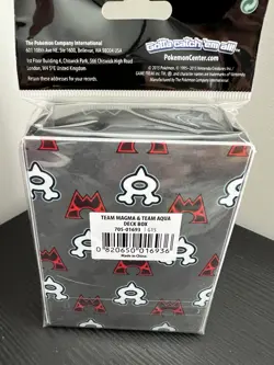 2015 Pokemon Center Team Magma and Team Aqua Deck Box | Brand New Sealed - Image 2