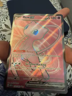 Mew EX 193/165 - S&V 151 - Ultra Rare Full Art - Pokemon TCG Card NM - Image 1