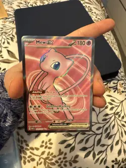 Mew EX 193/165 - S&V 151 - Ultra Rare Full Art - Pokemon TCG Card NM - Image 2