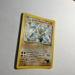 Pokemon Giovanni's Machamp 6/142 Holo Unlimited Rare Card Gym Challenge - LP/MP - Image 2