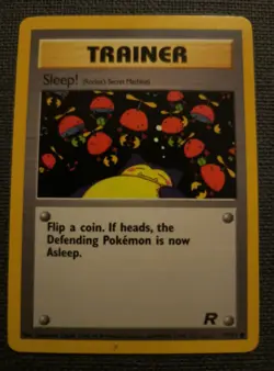 Pokemon TCG Sleep! Team Rocket Card 79/82 - Image 1