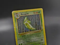 Metapod 54/102 Common Base Set (Shadowless) Pokemon TCG Card 1999-2000! HP - Image 4