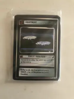 Star Trek CCG Enterprise Collection NEW all 18 card Set still sealed - Image 1