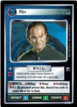 Star Trek CCG Enterprise Collection NEW all 18 card Set still sealed - Image 2