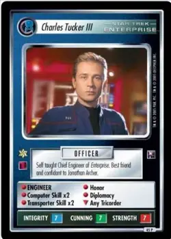 Star Trek CCG Enterprise Collection NEW all 18 card Set still sealed - Image 3